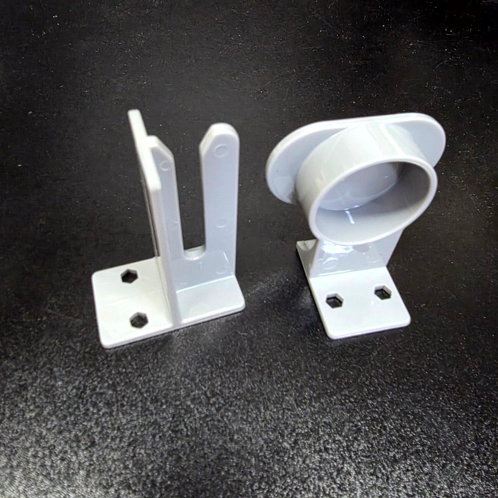 FoodSaver Vacuum Sealer Replacement Wall Mount Brackets Holder Parts Gray Set